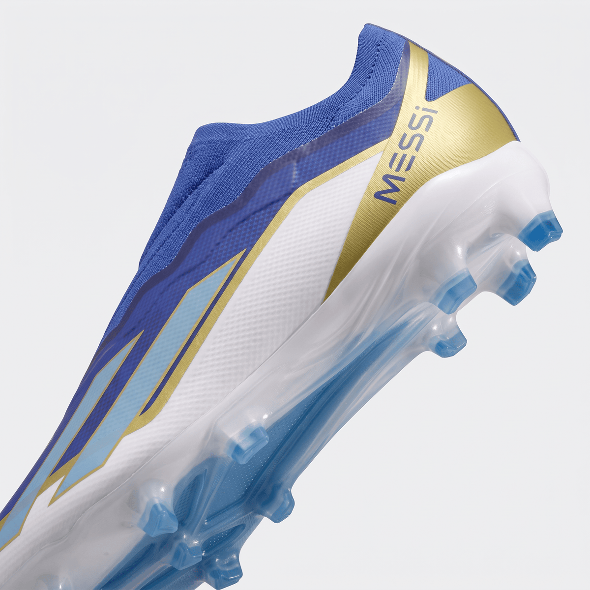 X Crazyfast.1 LL FG Shock Blue / Zero Metallic / Core Black
