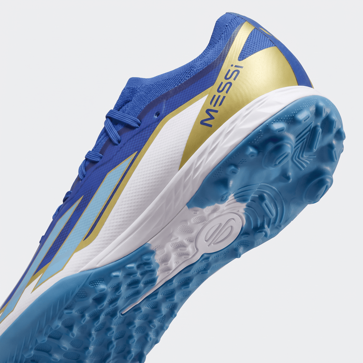 X Crazyfast.1 TF Shock Blue / Zero Metallic / Core Black