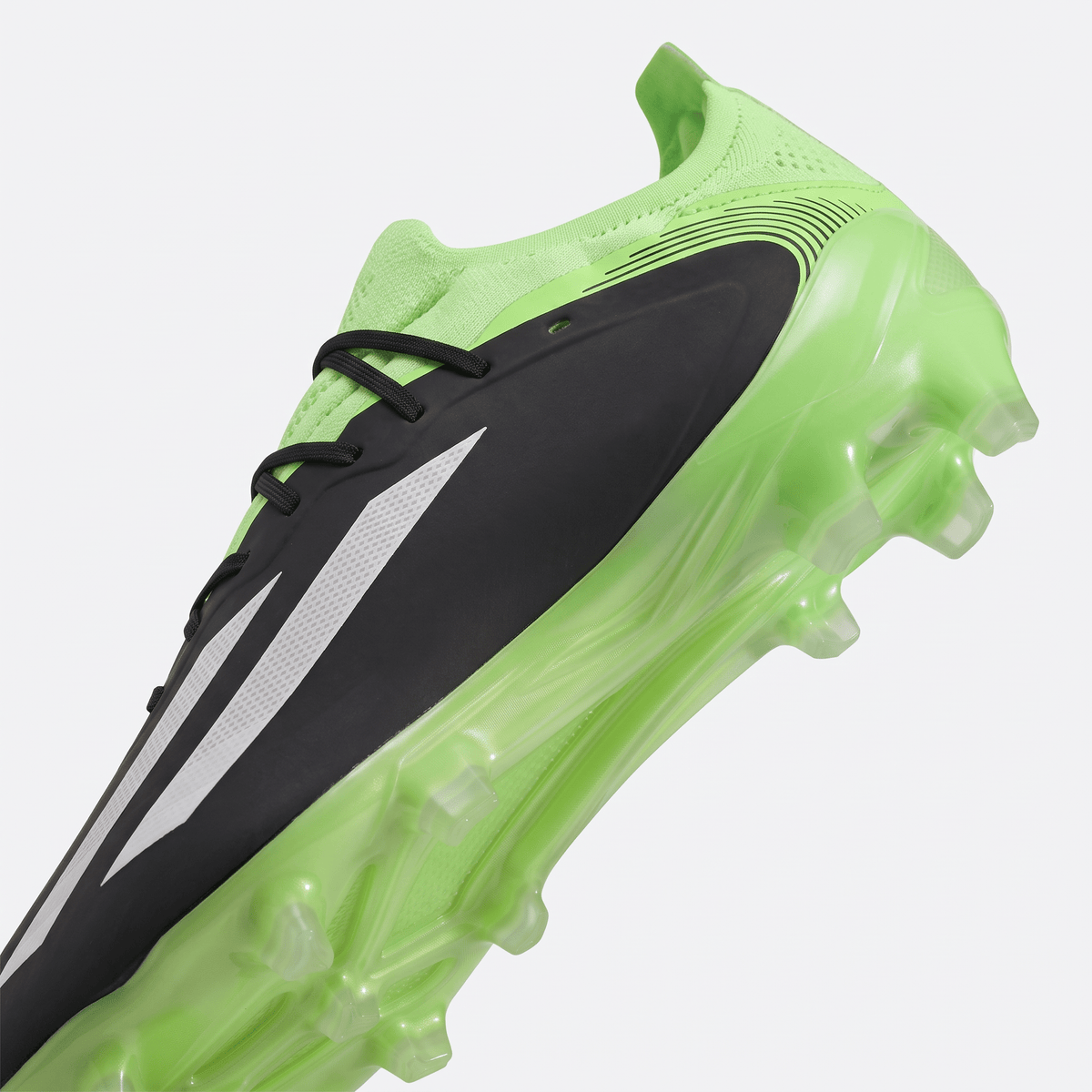 Copa Pure 3 FG Core Black / Footwear White / Spark Green