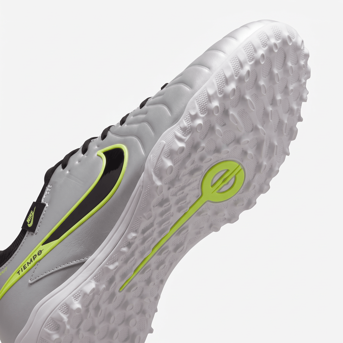 Tiempo Legend 10 Academy TF Metallic Silver / Black / Volt / White