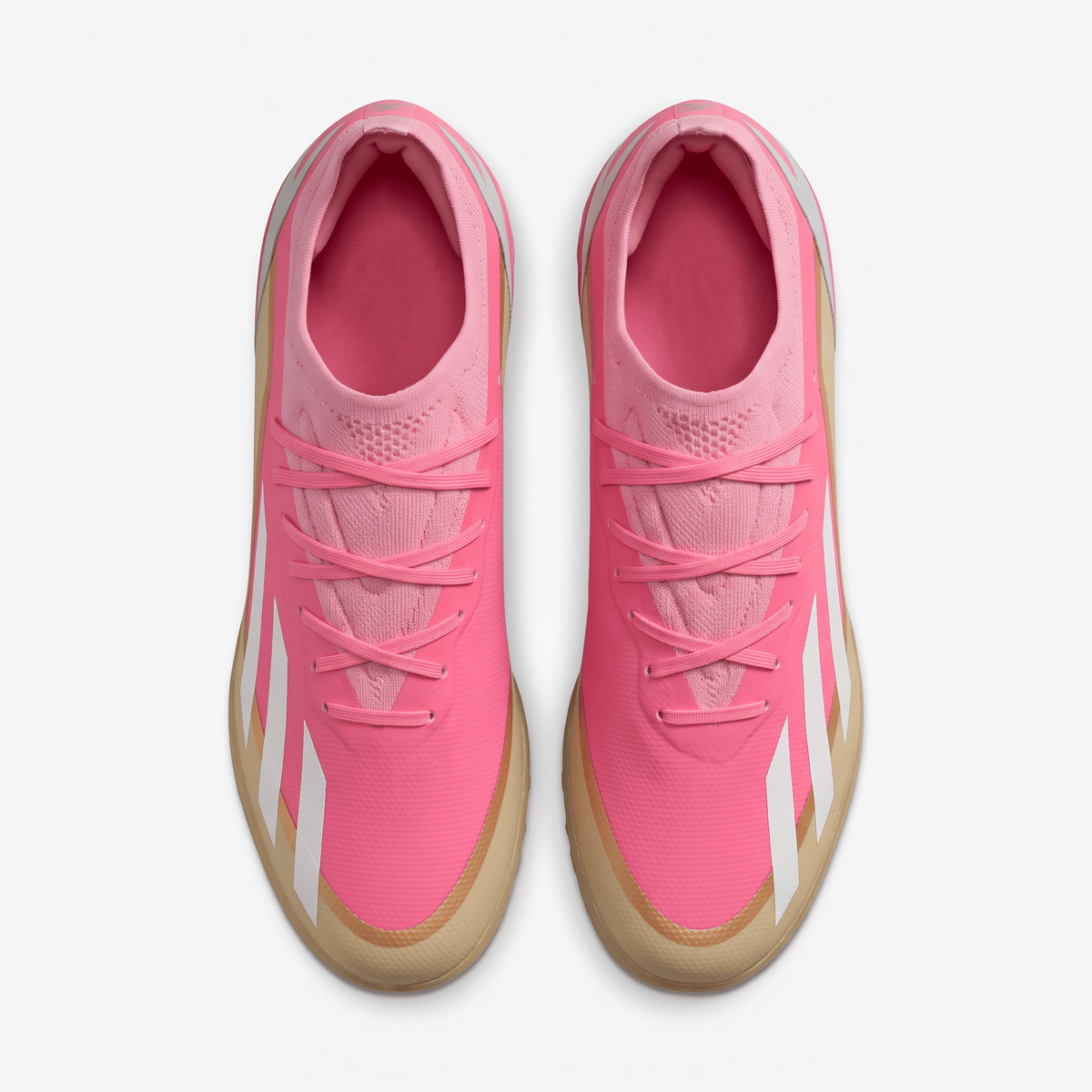 X Crazyfast.1 TF Lucid Pink / Footwear White / Zero Metallic