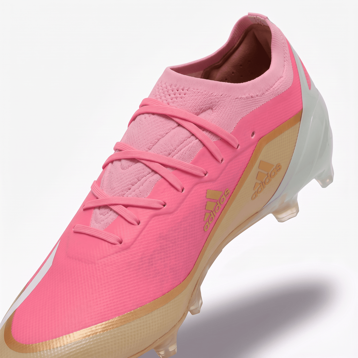 X Crazyfast.1 FG Lucid Pink / Footwear White / Zero Metallic