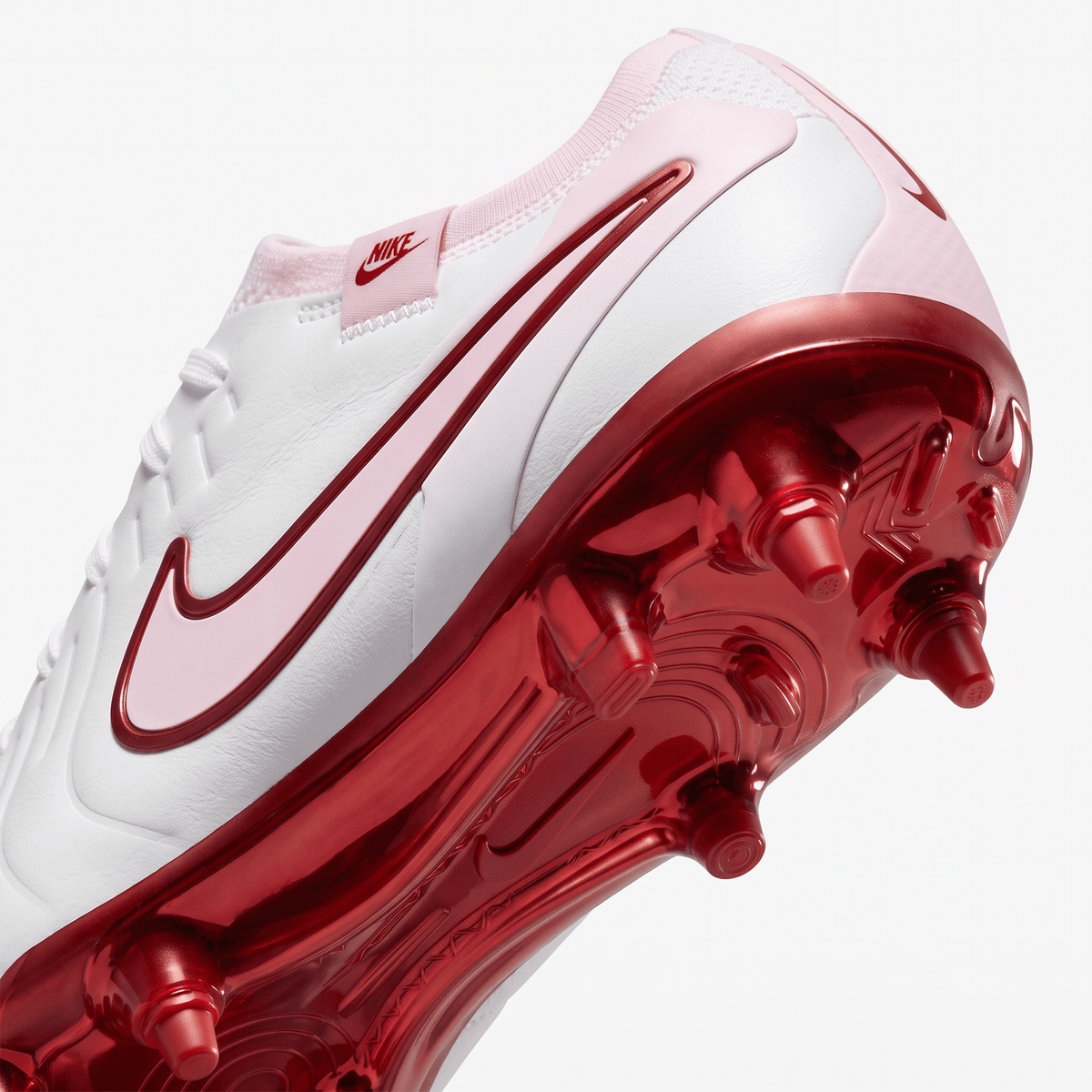 Tiempo Legend 10 FG White / Metallic Crimson / Light Pink