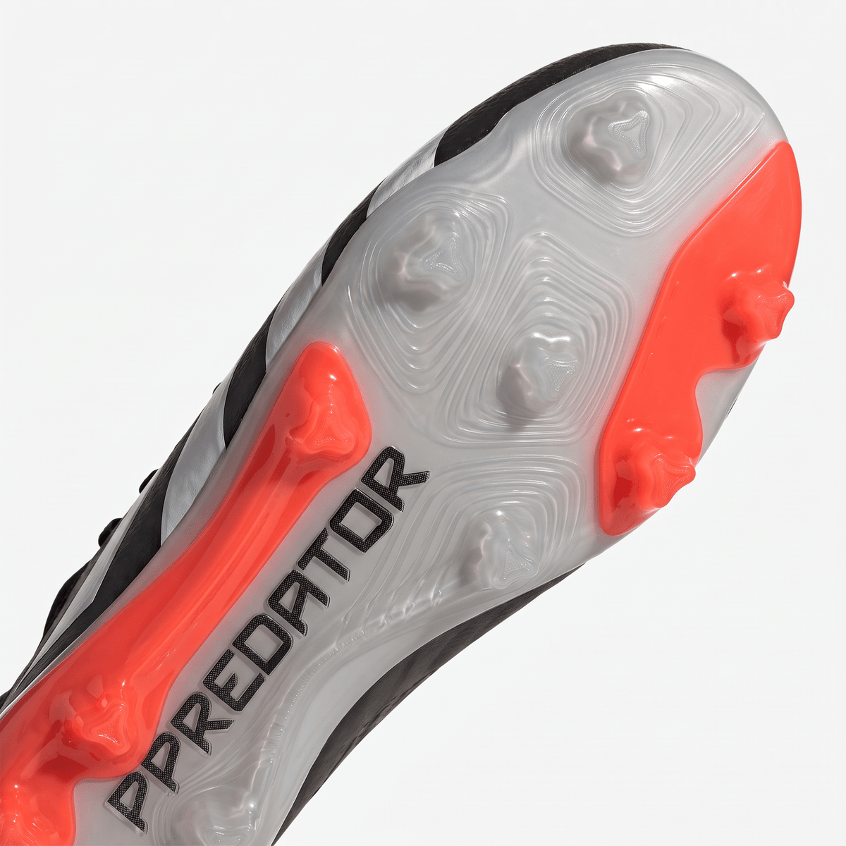 Predator 24 Laceless FG Core Black / Cloud White / Solar Red