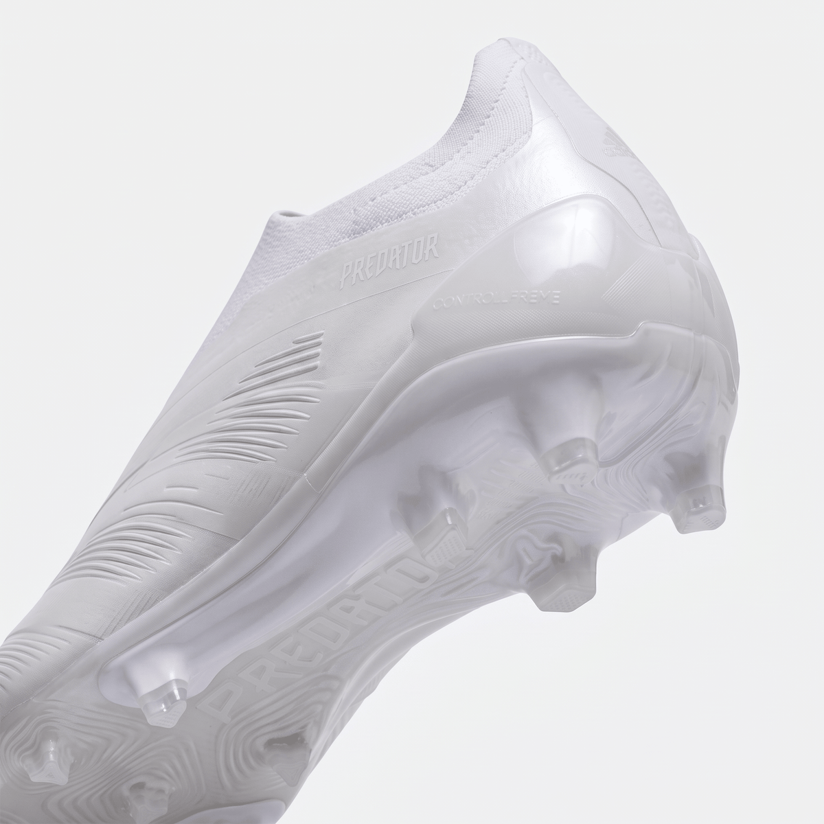 Predator Laceless FG Footwear White / Footwear White / Core Black