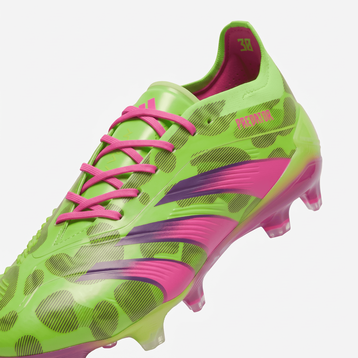 Predator Laceless FG Lucid Lemon / Pink Glow / Core Black