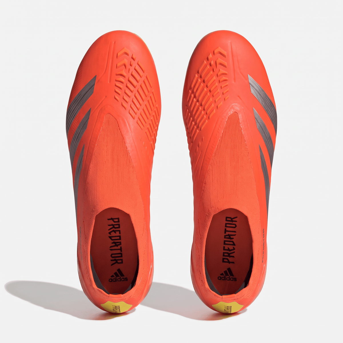 Predator Laceless FG Solar Red / Black / Solar Yellow
