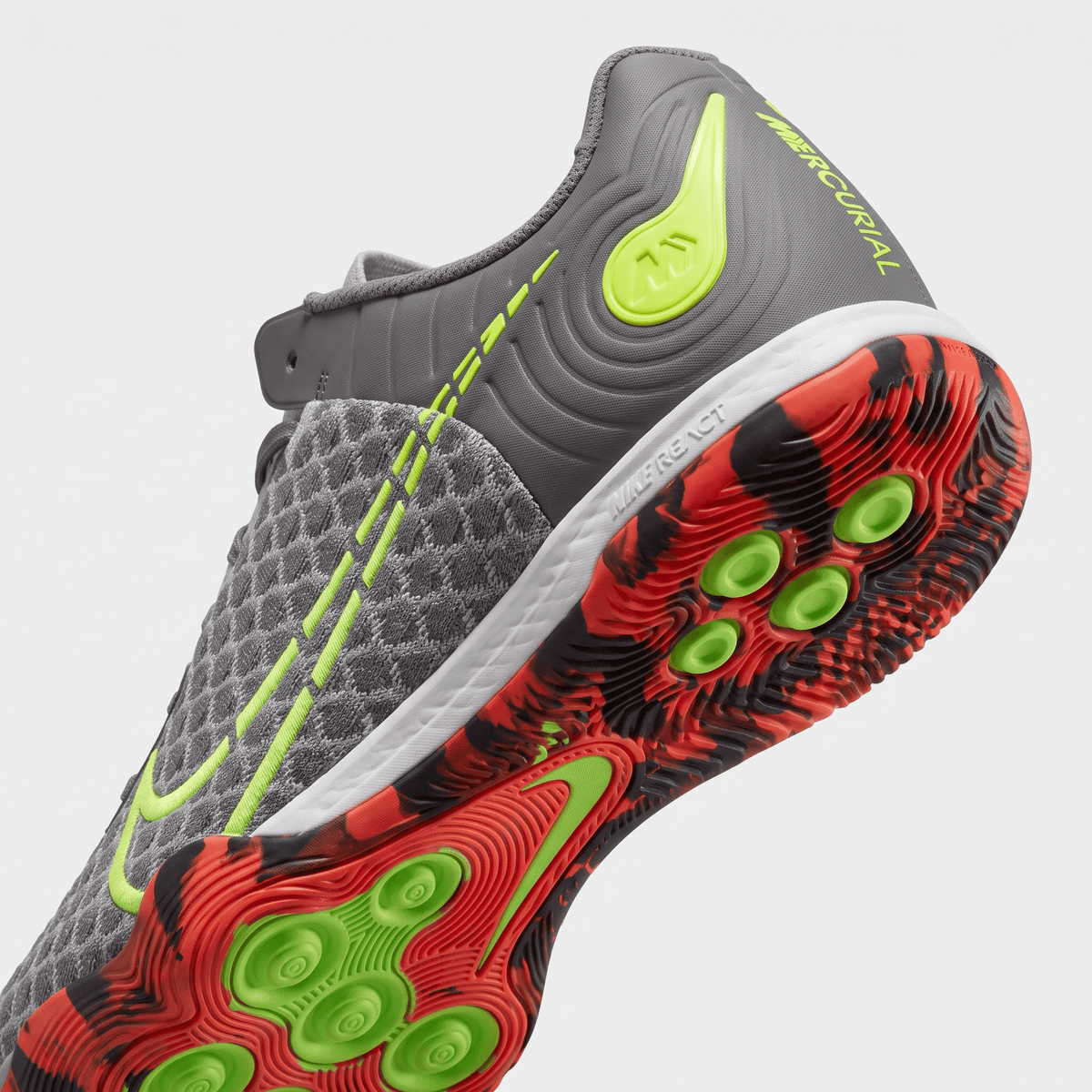 Gato Grey / Volt / Bright Crimson / Black