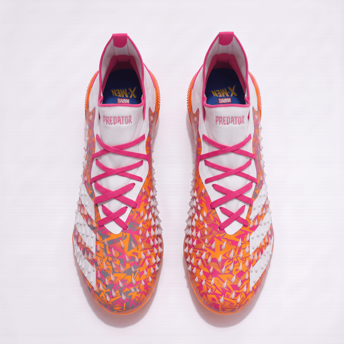 Predator Freak.1 FG Cloud White / Solar Orange / Shock Pink