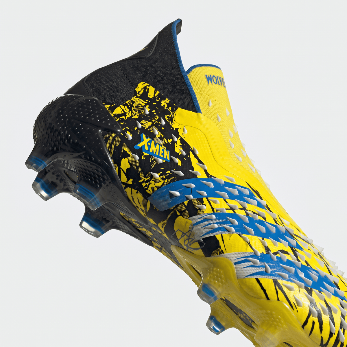 Predator Freak+ FG Yellow / Core Black / Silver Metallic / Bright Blue