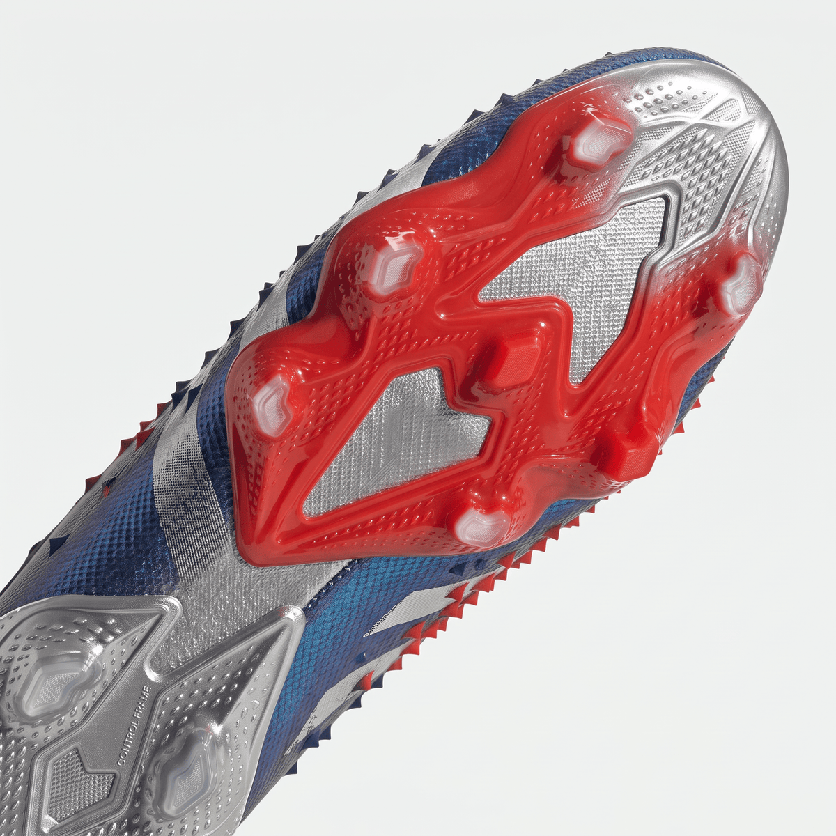 Predator Freak.1 FG Silver Metallic / Core Black / Team Solar Orange / Royal Blue