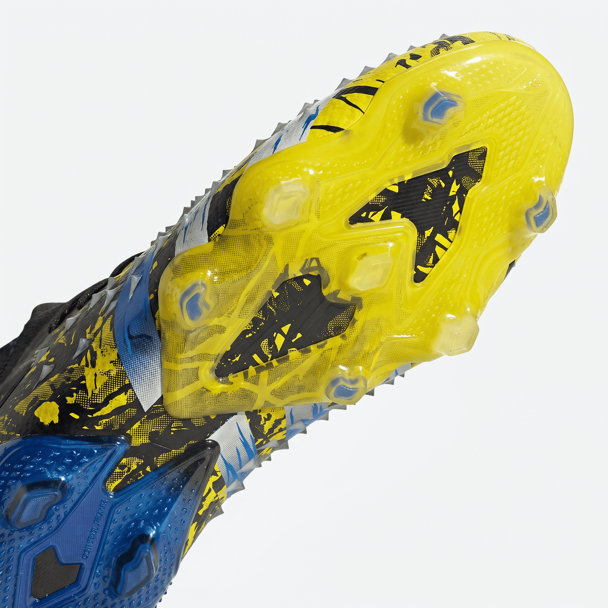 Predator Freak.1 Low FG Yellow / Core Black / Silver Metallic / Bright Blue