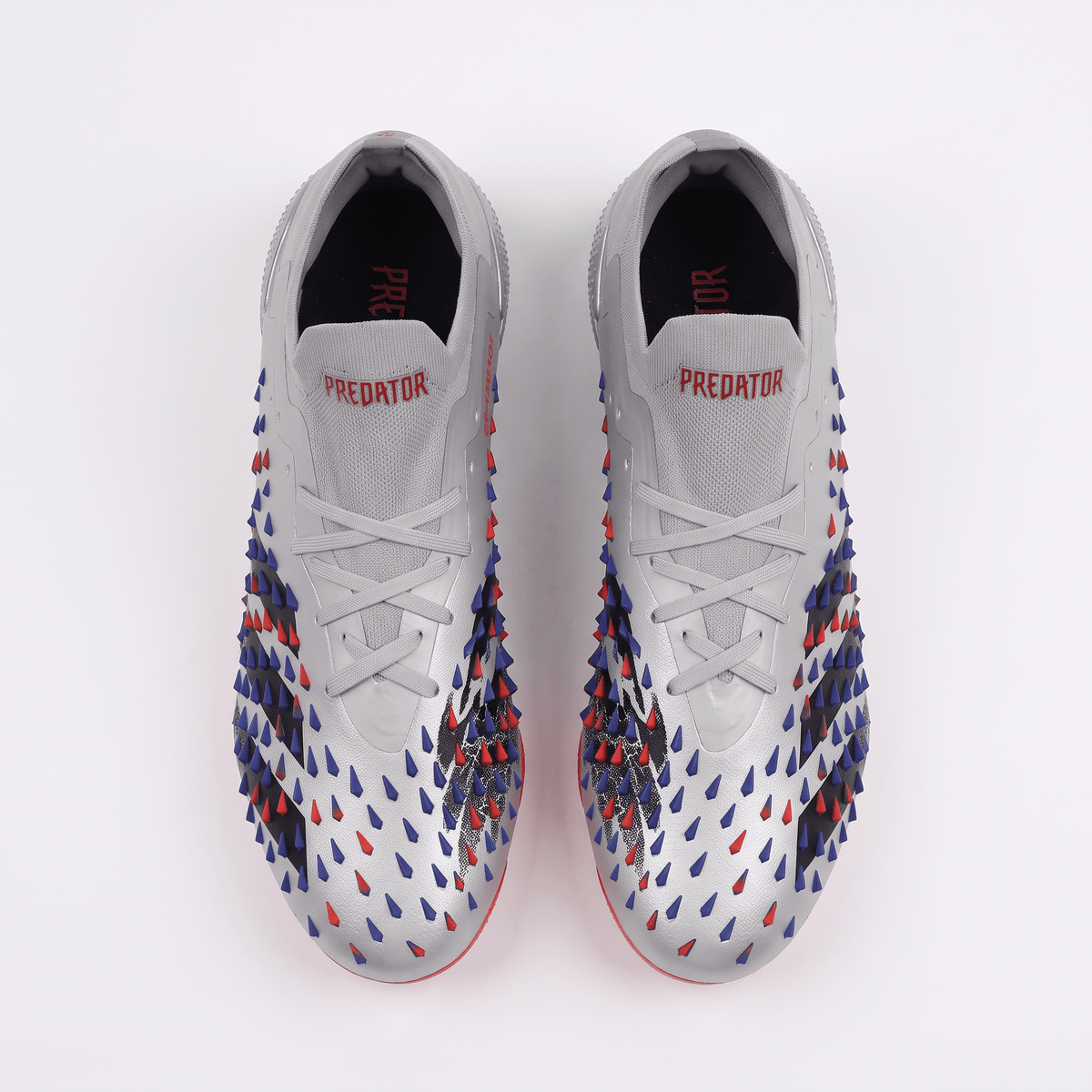 Predator Freak.1 FG Silver Metallic / Core Black / Team Solar Orange / Royal Blue