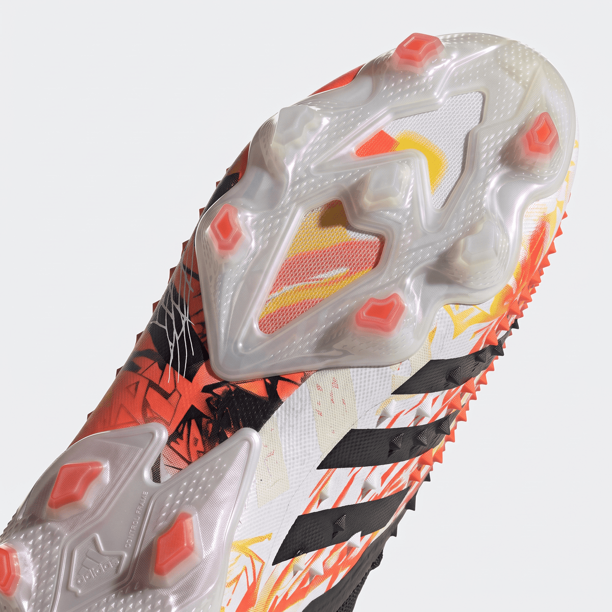 Predator Freak+ FG Footwear White / Iron Metallic / Solar Red