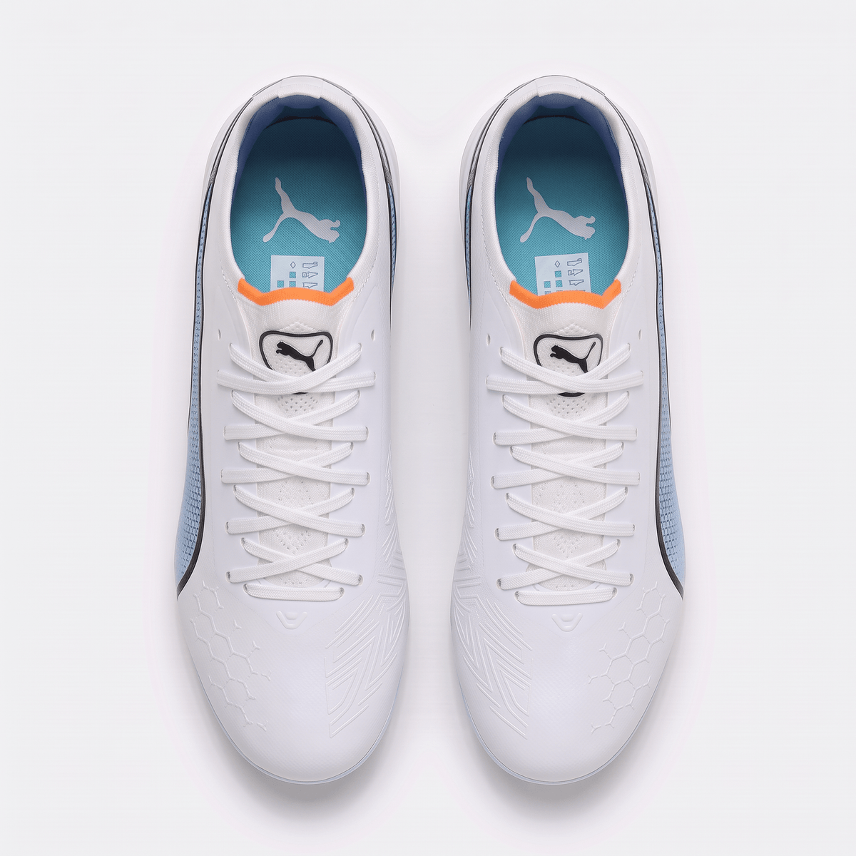 King Ultimate FG/AG White / Black / Blue Glimmer / Ultra Orange