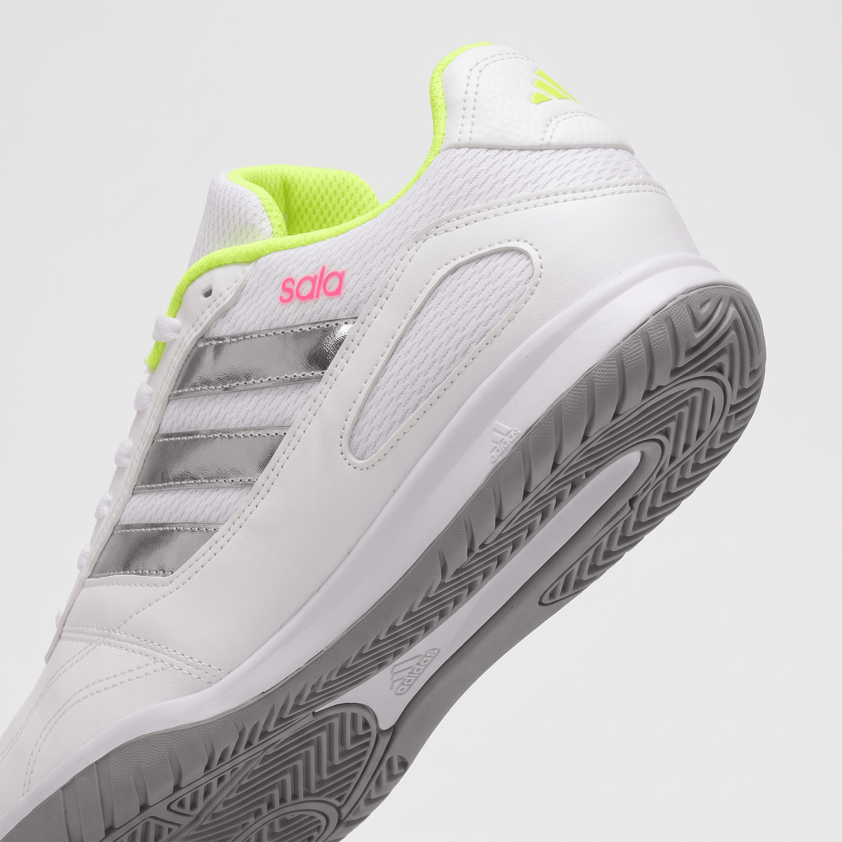 Super Sala 3 Footwear White / Silver Metallic / Lucid Lemon
