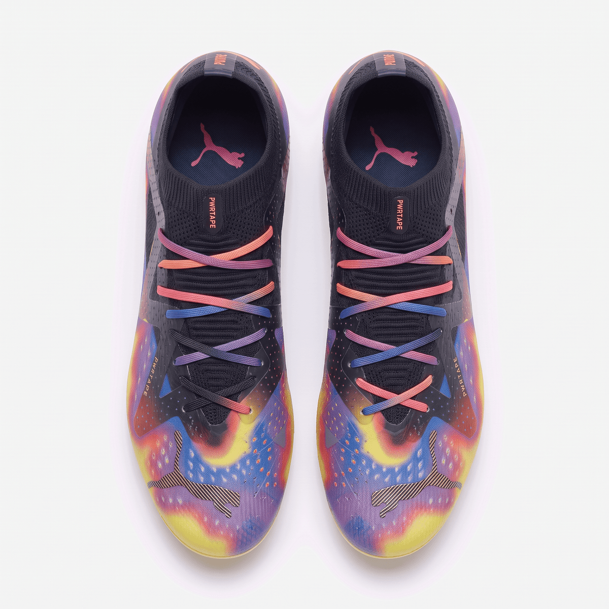 Future Ultimate FG/AG Team Violet / Black / Yellow Sizzle / Rickie Orange