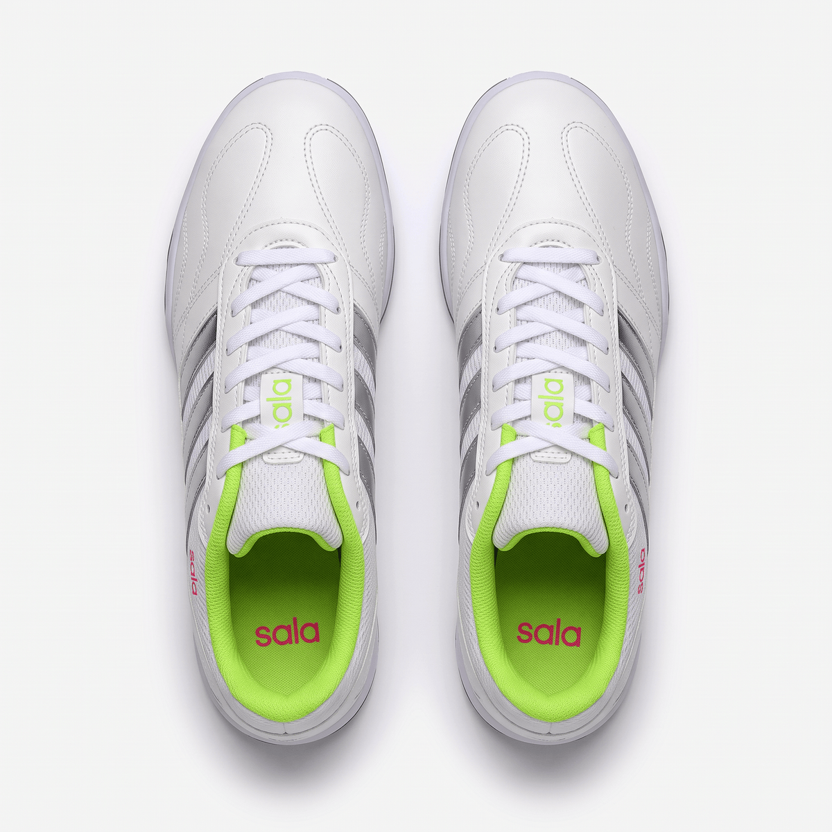 Super Sala 3 Footwear White / Silver Metallic / Lucid Lemon