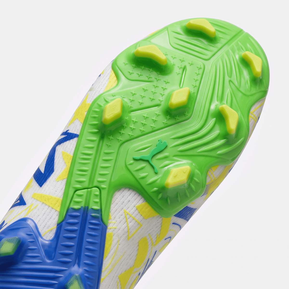 Future Ultimate FG/AG White / Racing Blue / Lemon Meringue / Parakeet Green