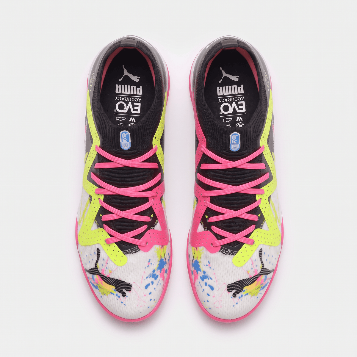 Future Match TT White / Black / Pink Delight / Yellow Alert