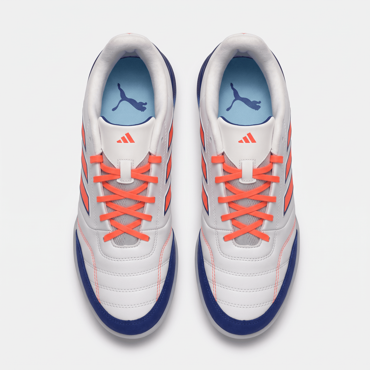 Top Sala Footwear White / Lucid Blue / Solar Red