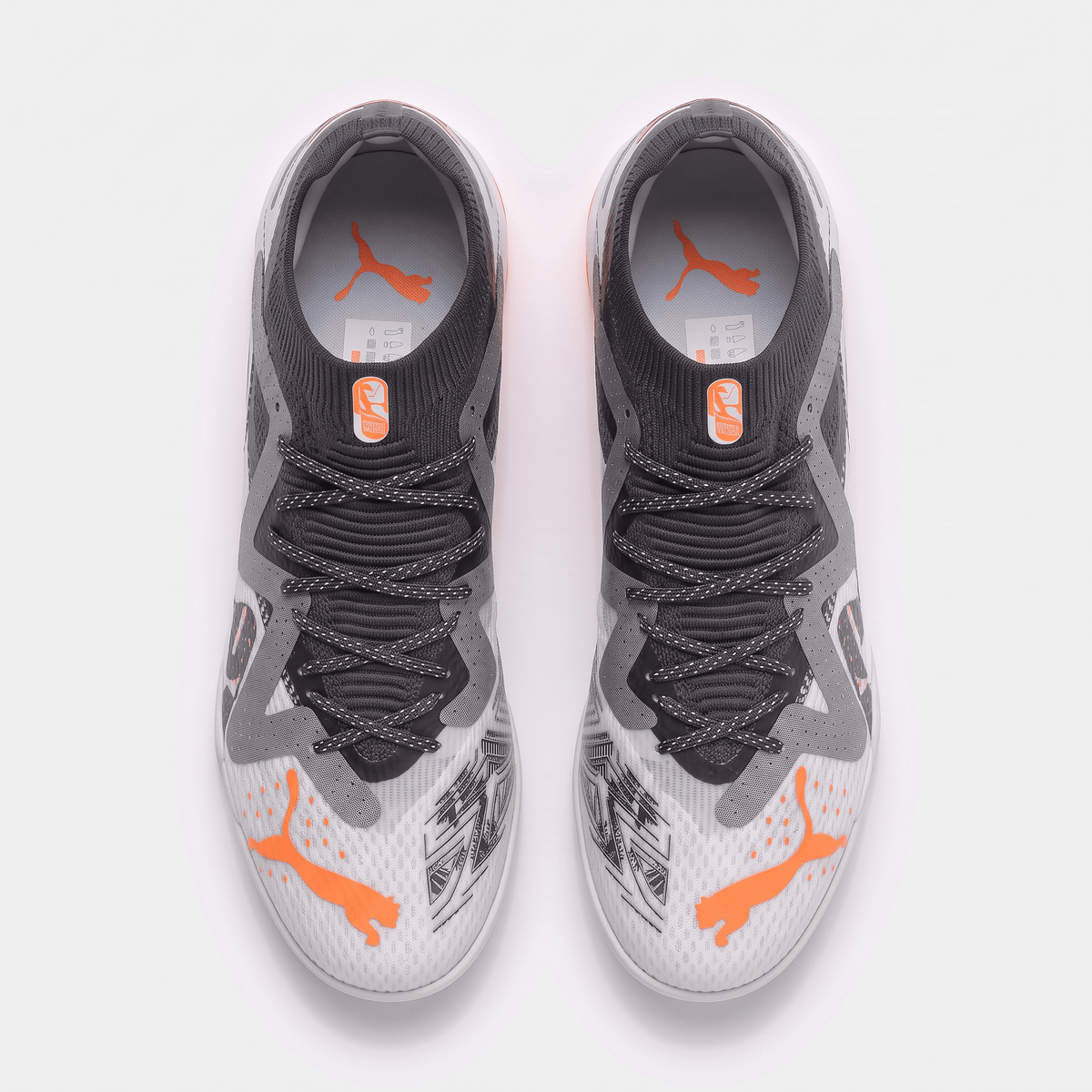 Future Ultimate TF Feather Gray / Black / Ultra Orange