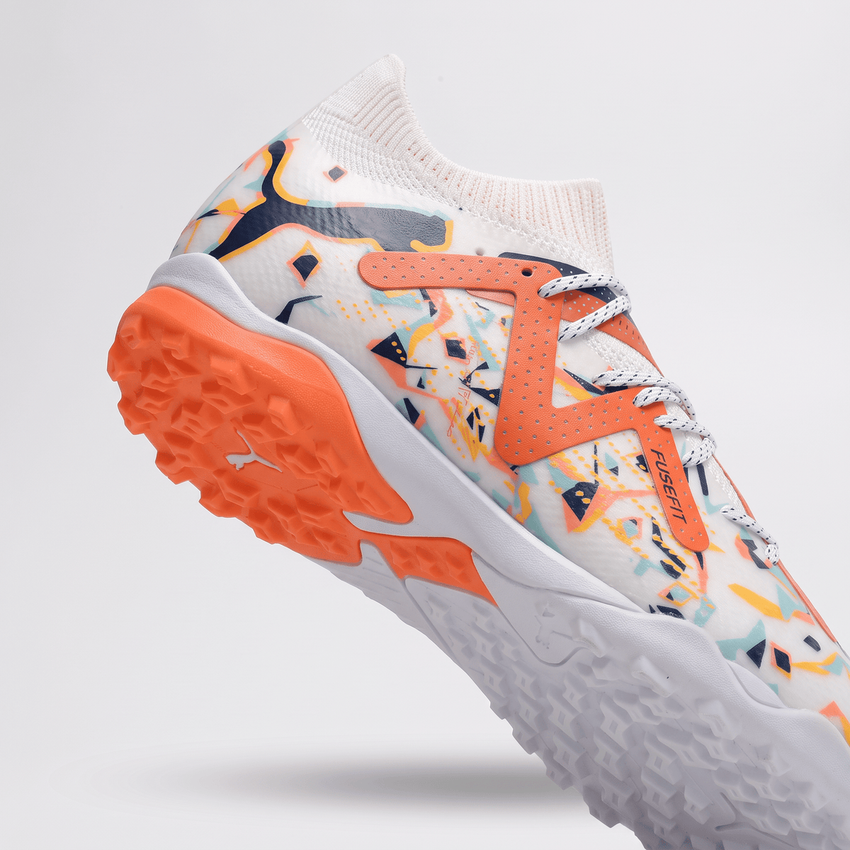 Future 7 Match TT White / Tropic / Turquoise Surf / Hot Heat