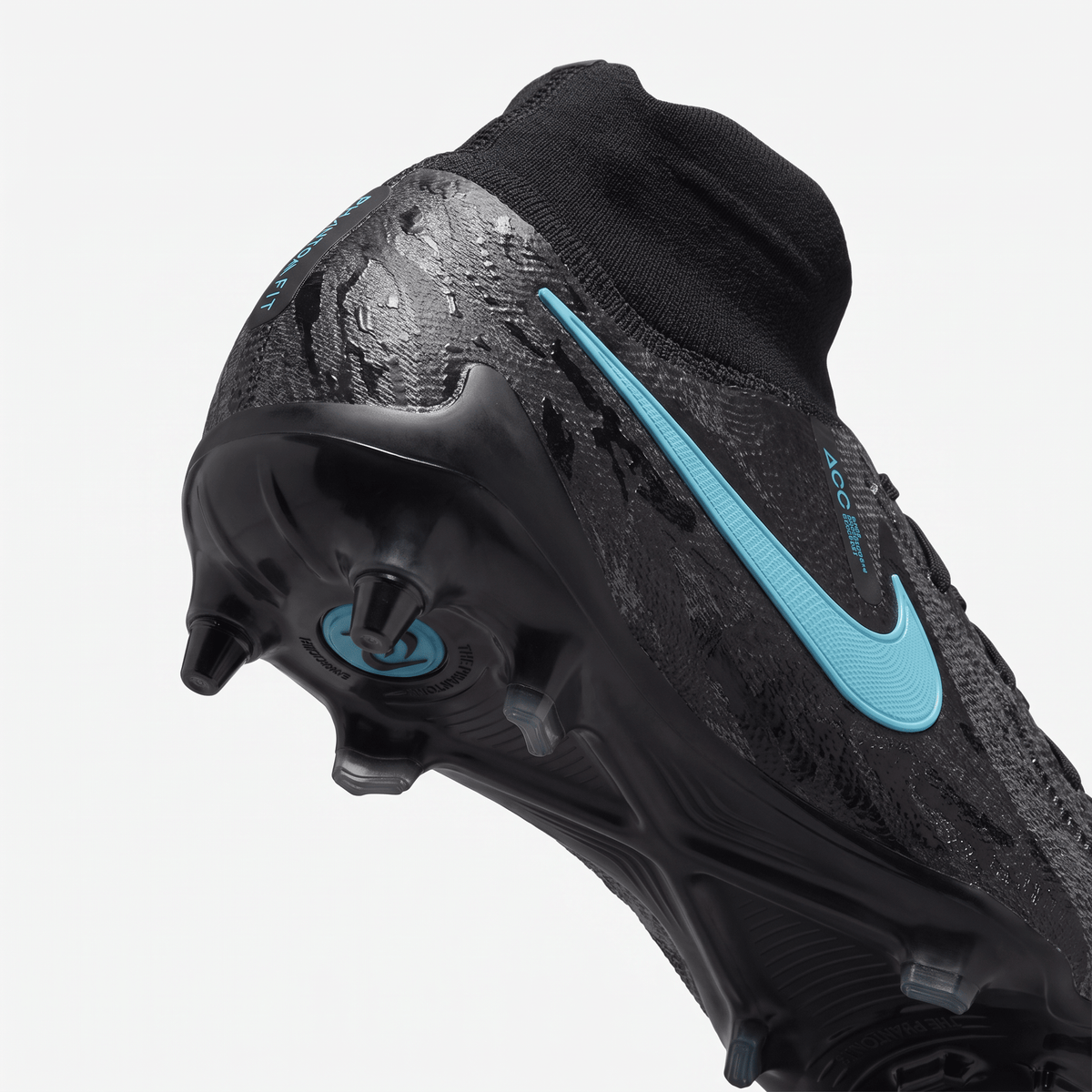 Phantom Luna 2 FG Black / Dark Smoke Grey / Hyper Turquoise