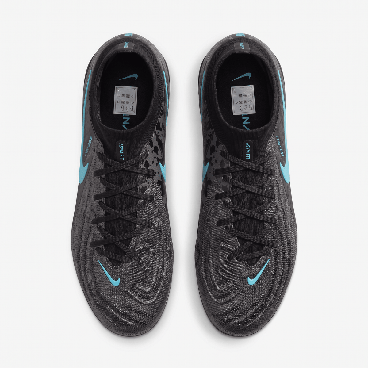 Phantom Luna 2 FG Black / Dark Smoke Grey / Hyper Turquoise