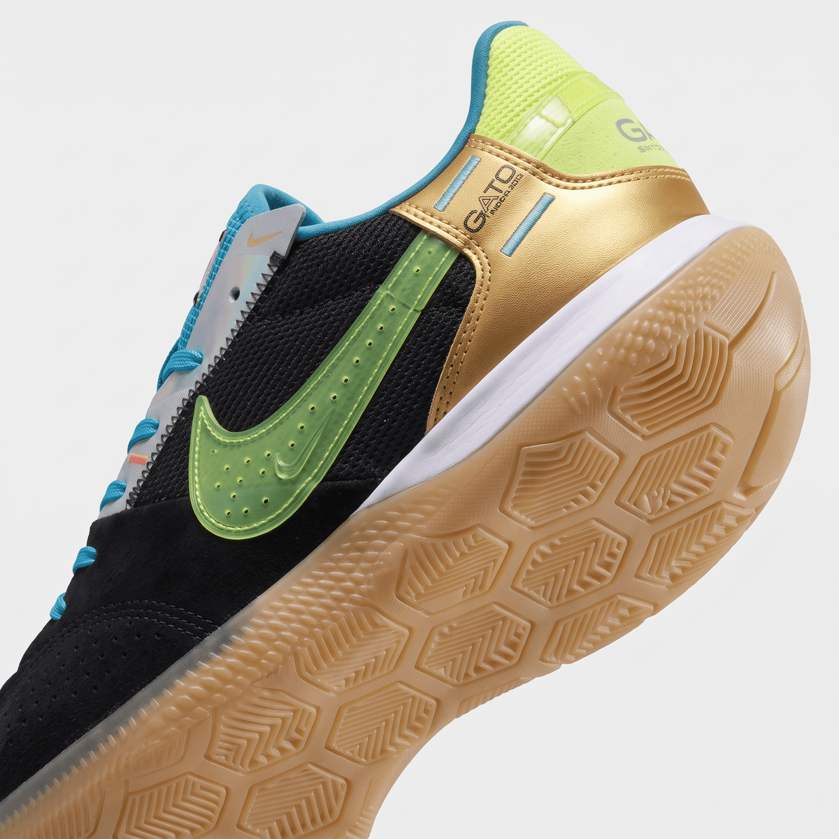 Streetgato SE Black / Metallic Gold / Green Strike / Blue Lightning