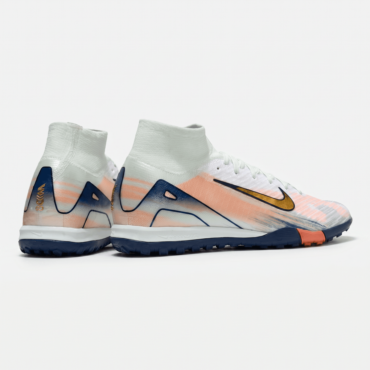 Air Zoom Mercurial Superfly 10 TF Green / Gold / Crimson Pulse / Blue