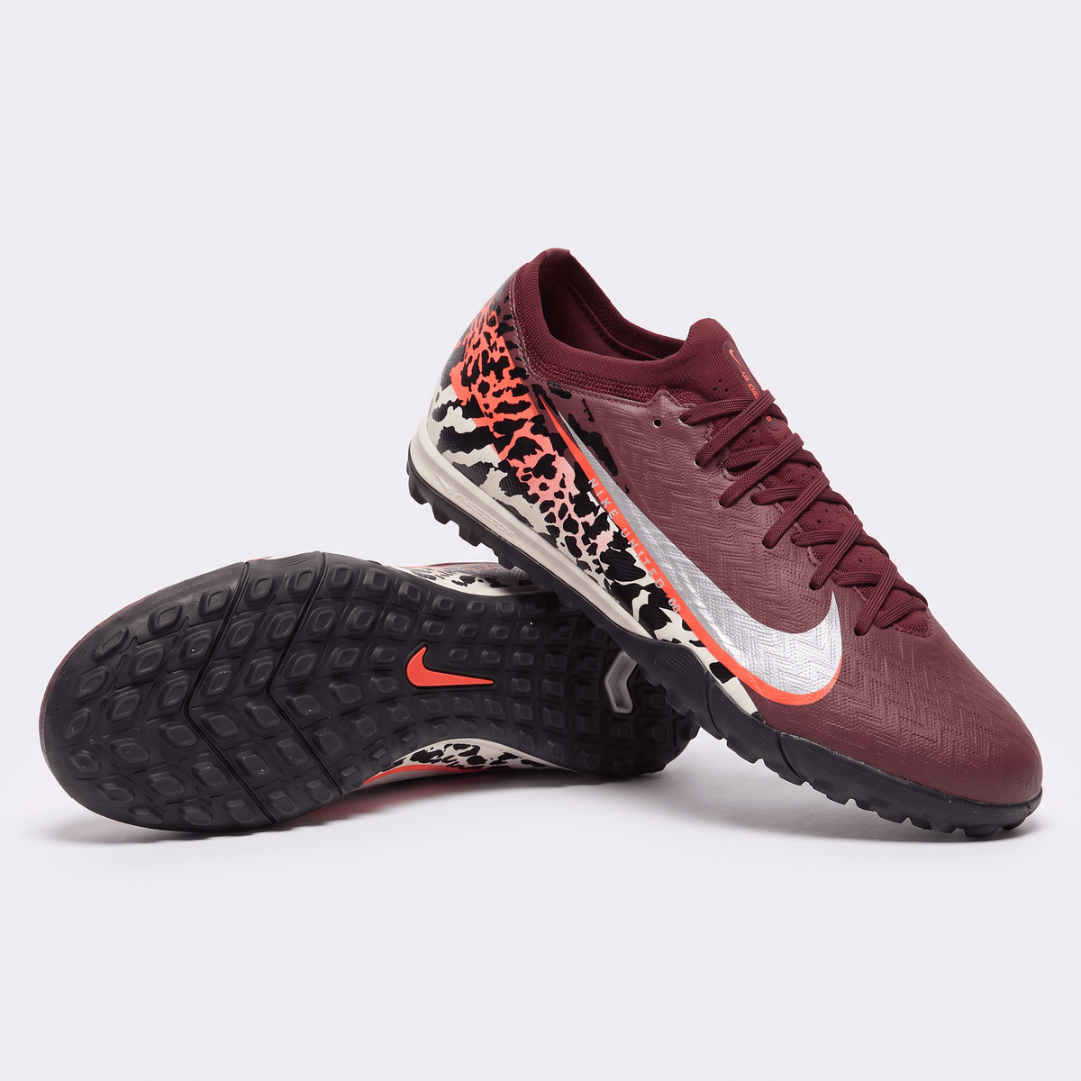 Mercurial Vapor 16 Academy TF Burgundy Crush / University Red / Fossil / Metallic Silver