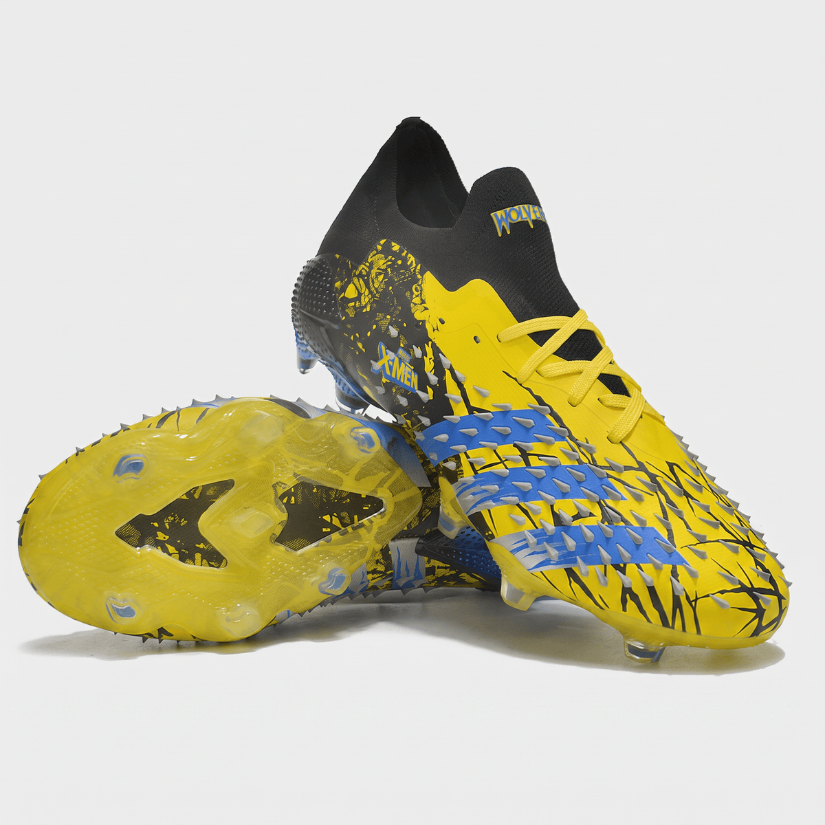 Predator Freak.1 Low FG Yellow / Core Black / Silver Metallic / Bright Blue