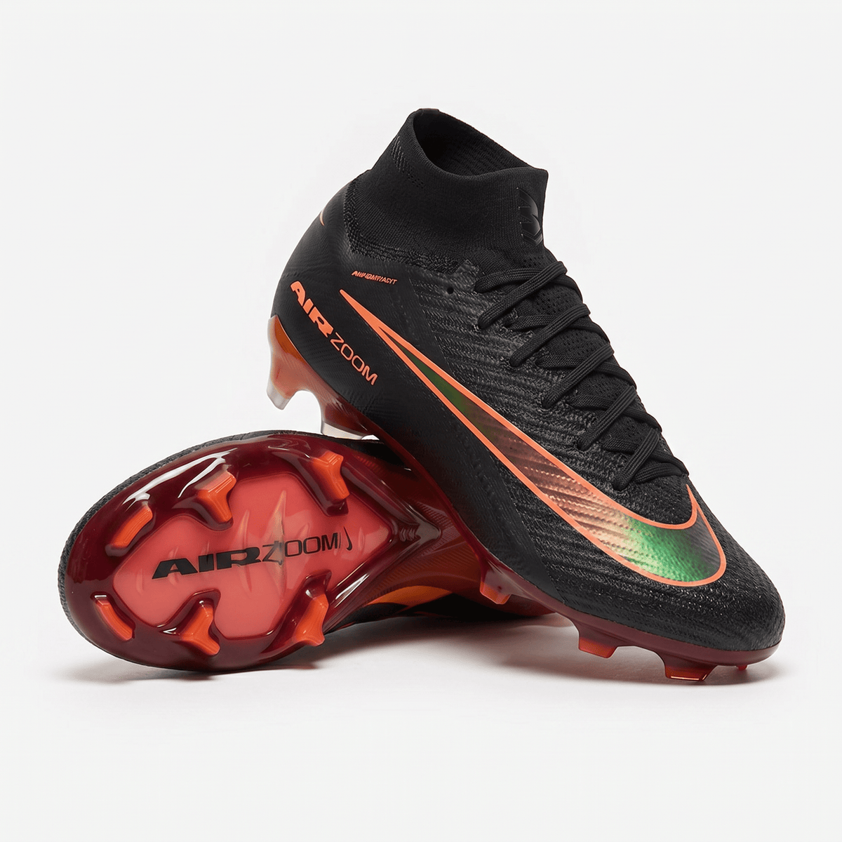 Air Zoom Mercurial Superfly 10 FG Black / Hyper Crimson / Orange