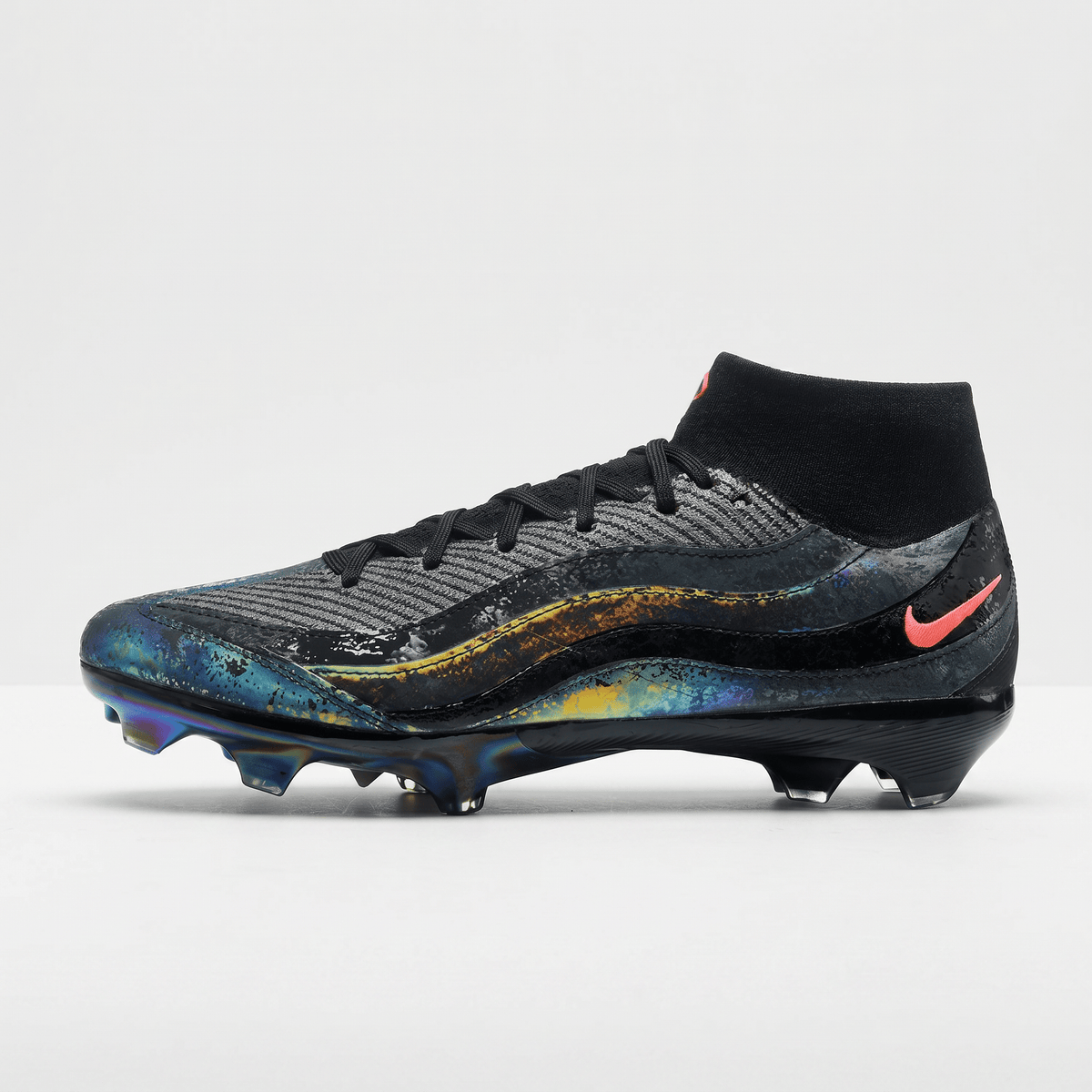 Air Zoom Mercurial Superfly 10 FG Black / Neon Yellow / Turquoise
