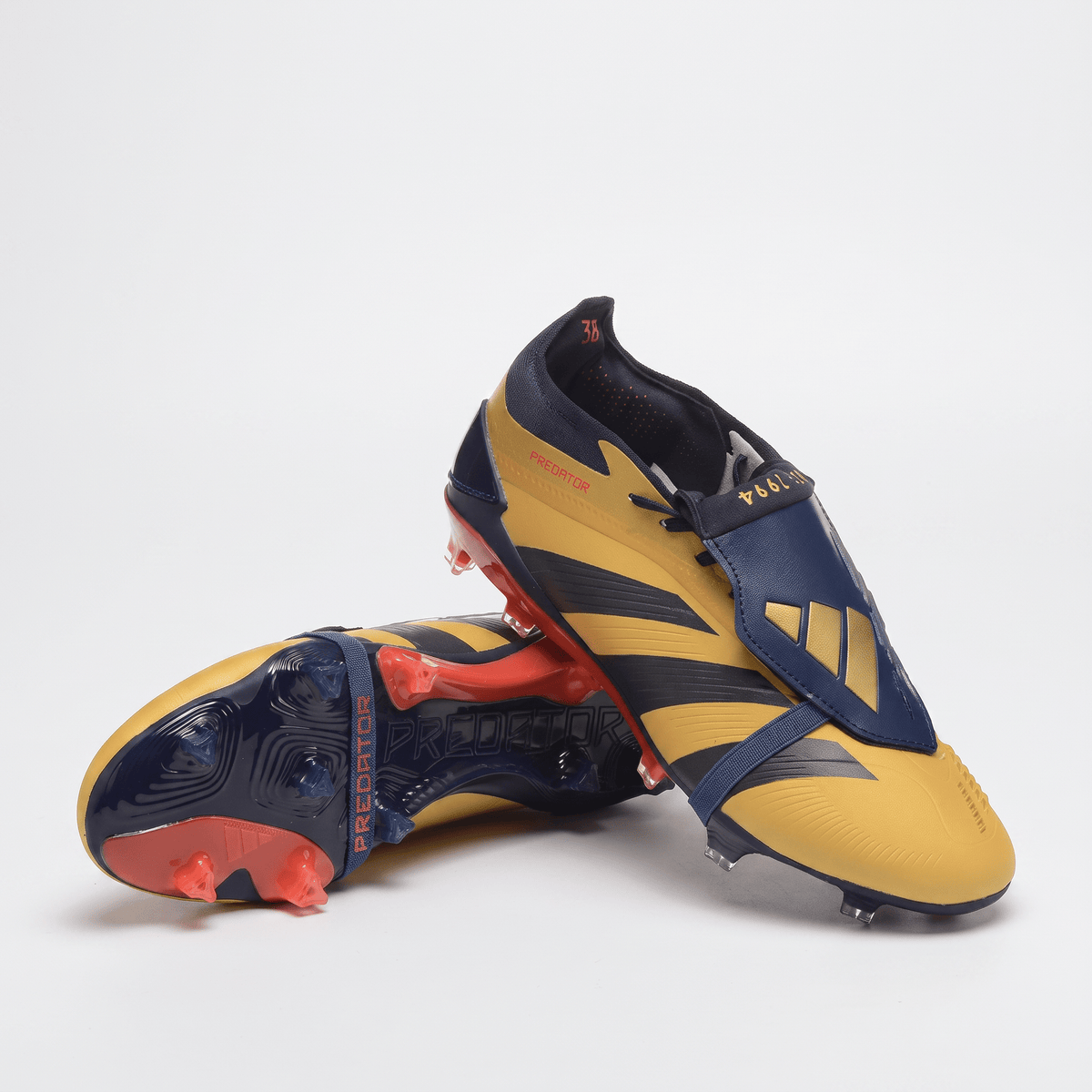 Predator Fold-Over Tongue FG Gold / Core Black / Ink / Solar Red