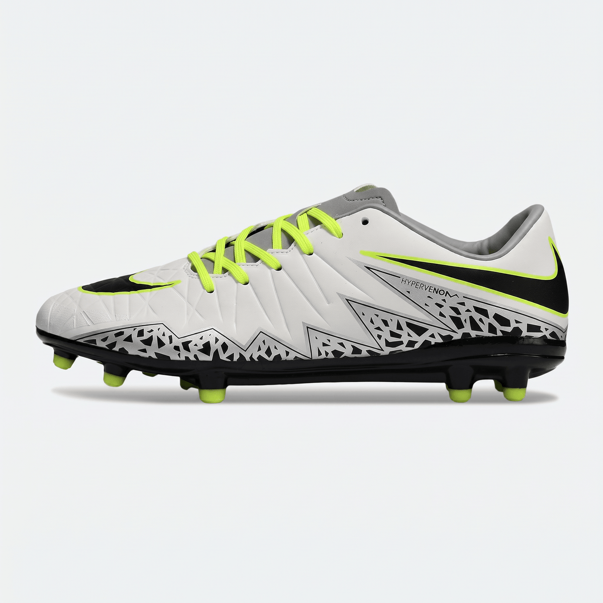 Hypervenom Phinish II FG White / Black / Volt
