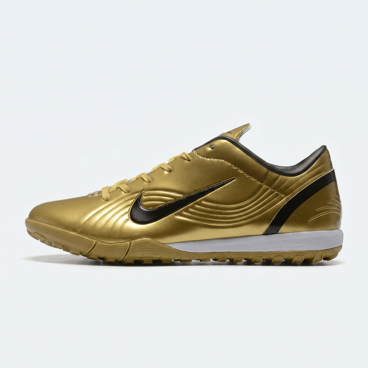 Mercurial Vapor III TF Metallic Gold Coin / Black / White