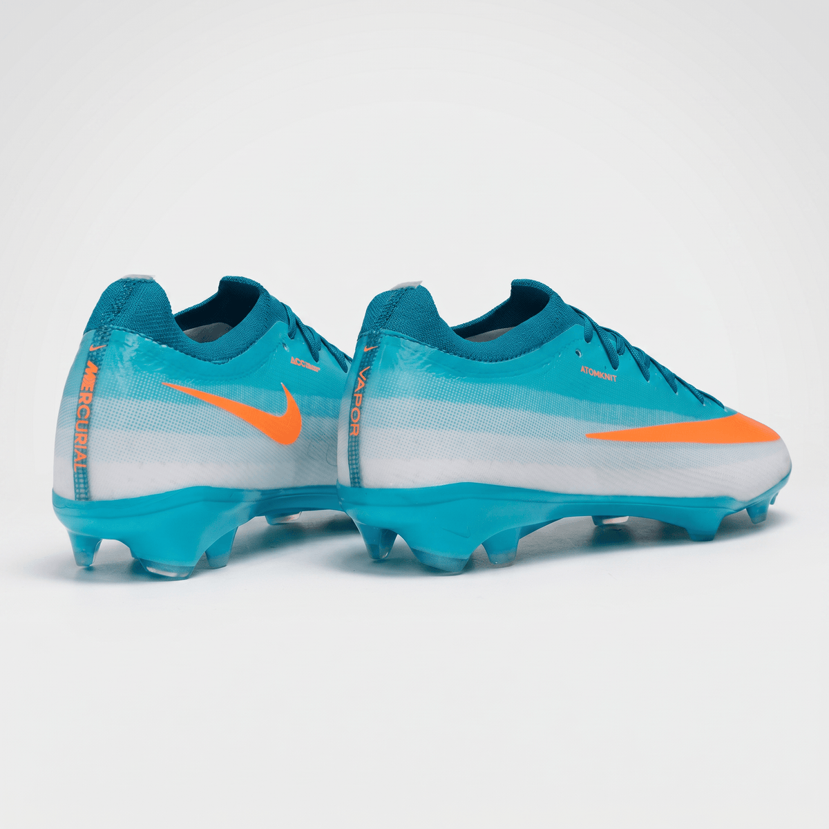 Air Zoom Mercurial Vapor 17 FG Teal / White / Orange / Dark Blue