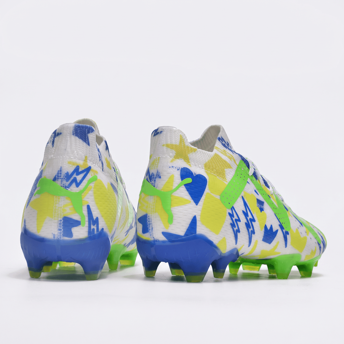 Future Ultimate FG/AG White / Racing Blue / Lemon Meringue / Parakeet Green
