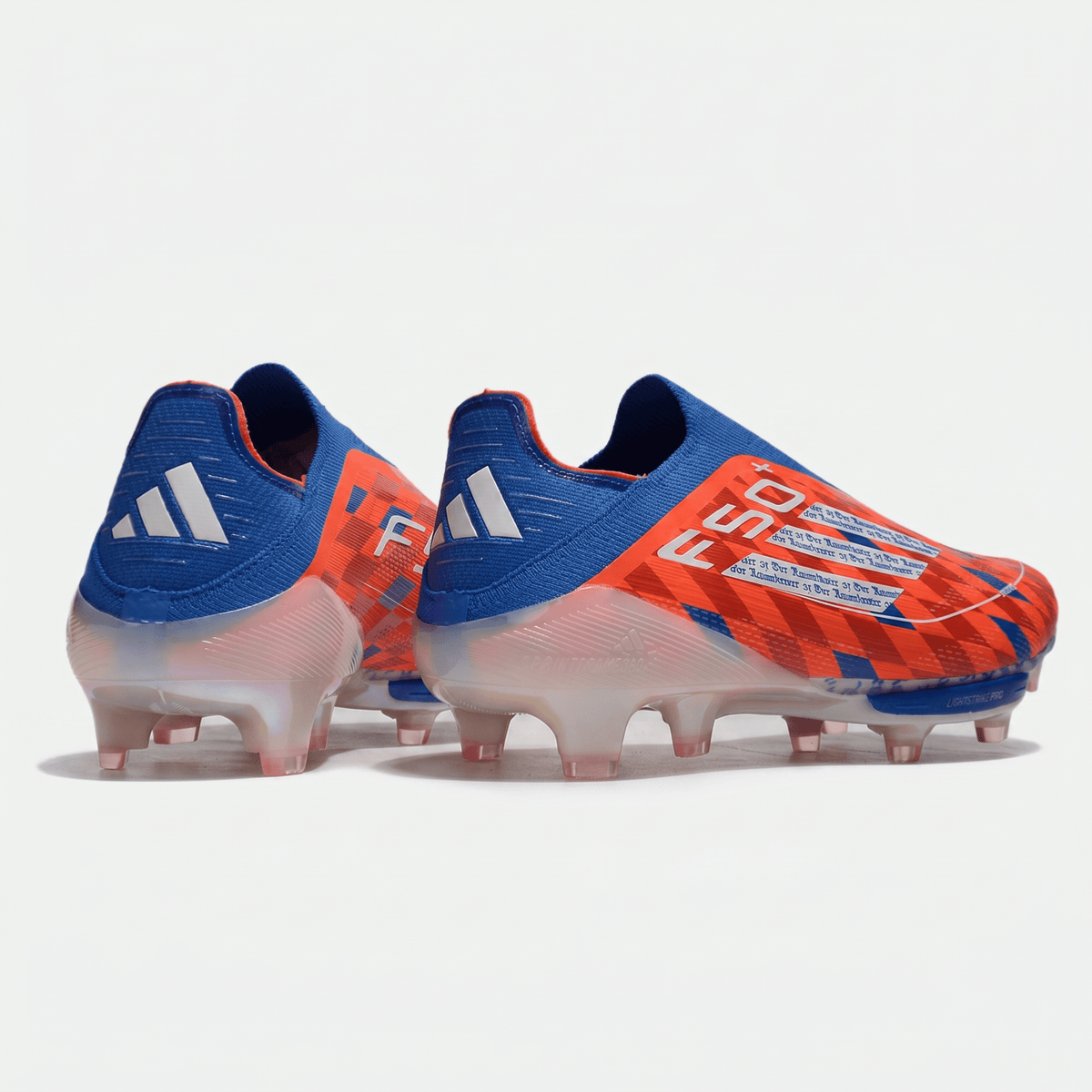 F50 LL Laceless SE Solar Red / Lucid Blue / Footwear Whit