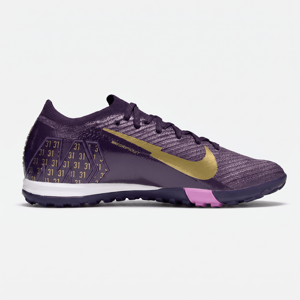 Air Zoom Mercurial Vapor 16 Academy TF Dark Raisin / Gold Coin
