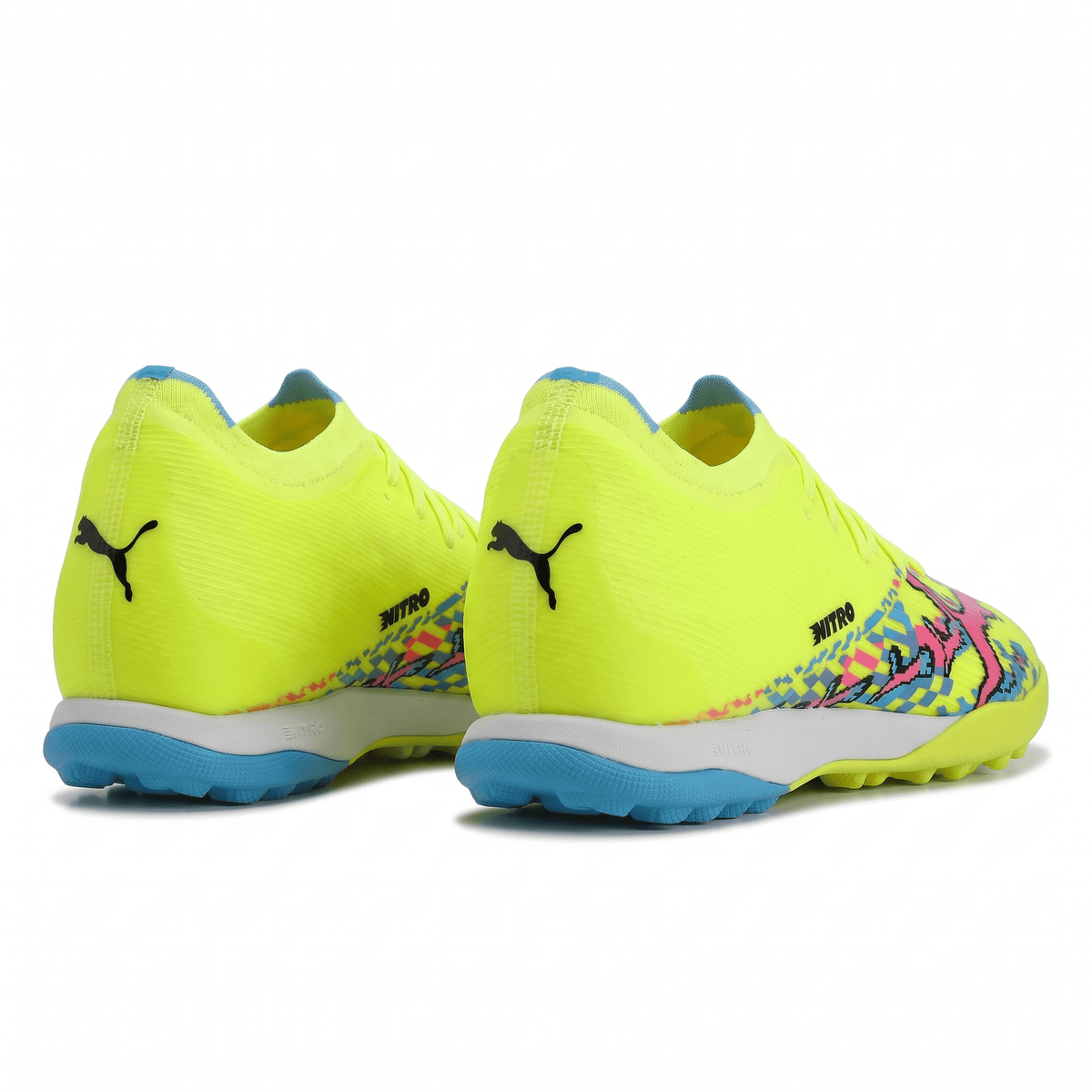 Ultra Nitro 7 Match TT Yellow Alert / White / Blue Glimmer / Pink Glimmer