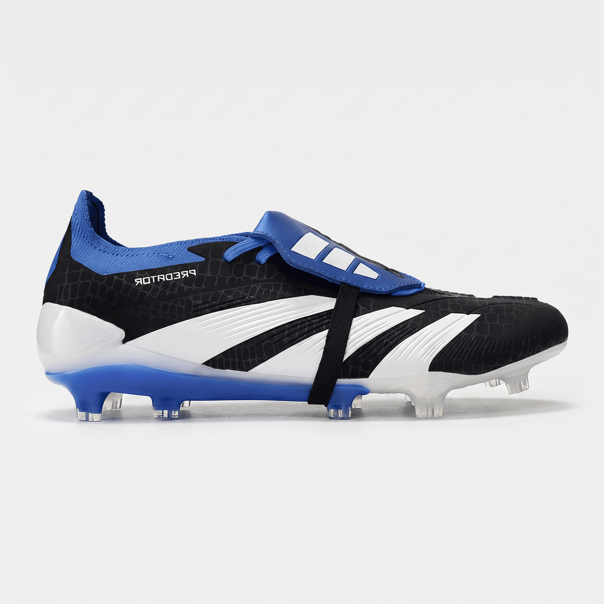 Predator Fold-Over Tongue FG Core Black / Cloud White / Blue