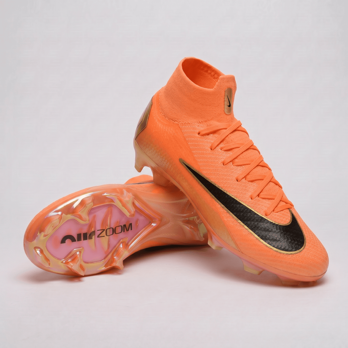 Air Zoom Mercurial Superfly 10 FG Orange / Black / Gold
