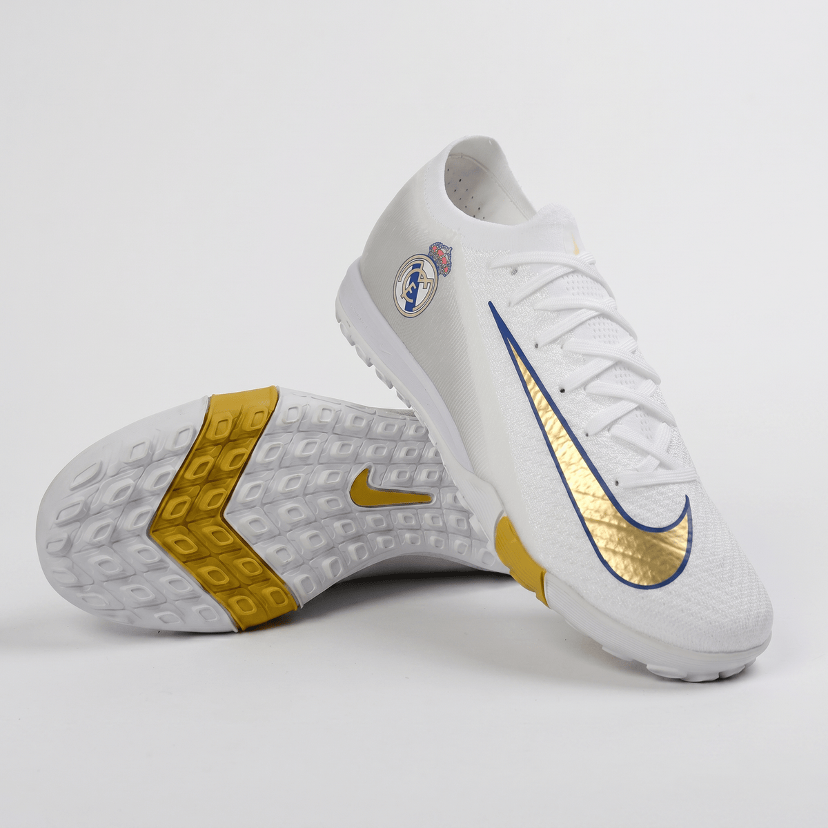 Air Zoom Mercurial Vapor 16 Pro TF White / Gold Coin / Blue