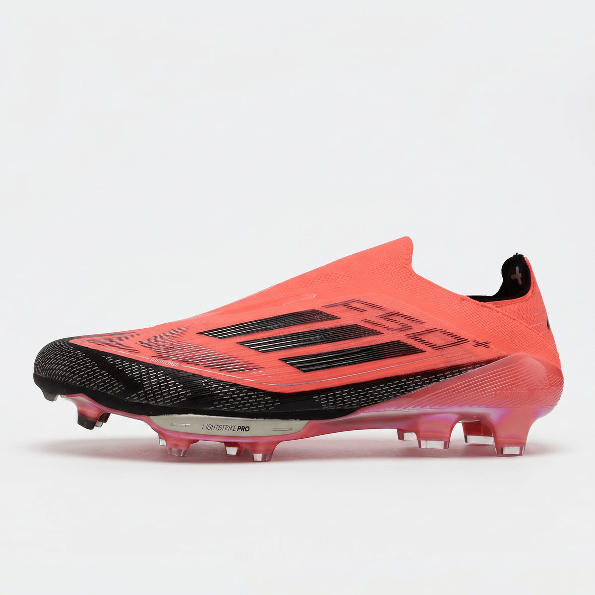 F50 Laceless FG Lucid Red / Core Black / Lucid Blue