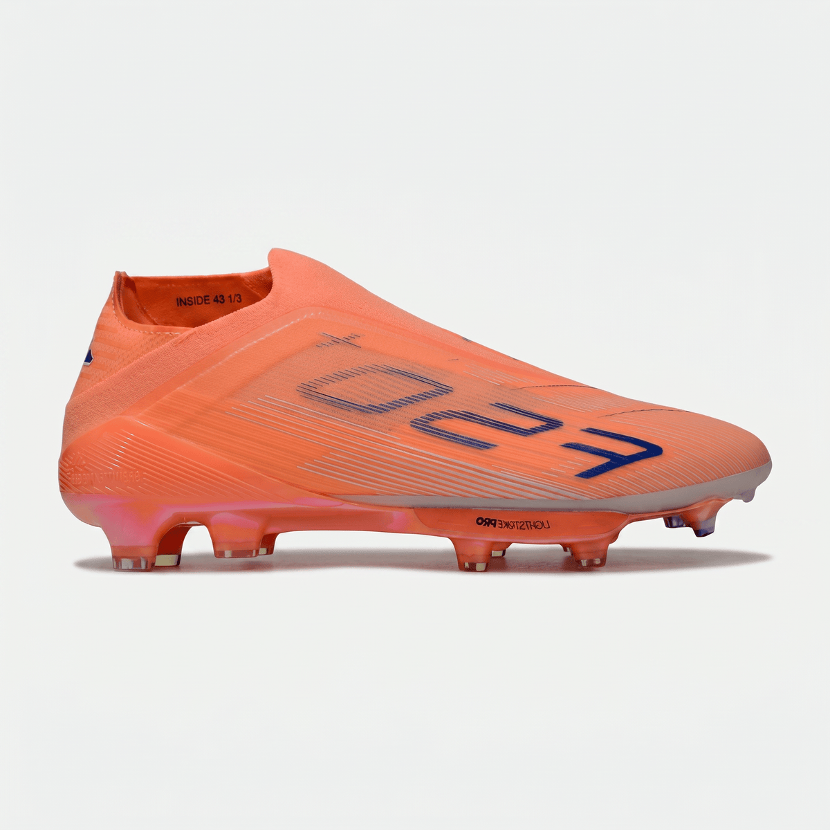 F50 LL Laceless Beam Orange / Lucid Blue / Cloud White