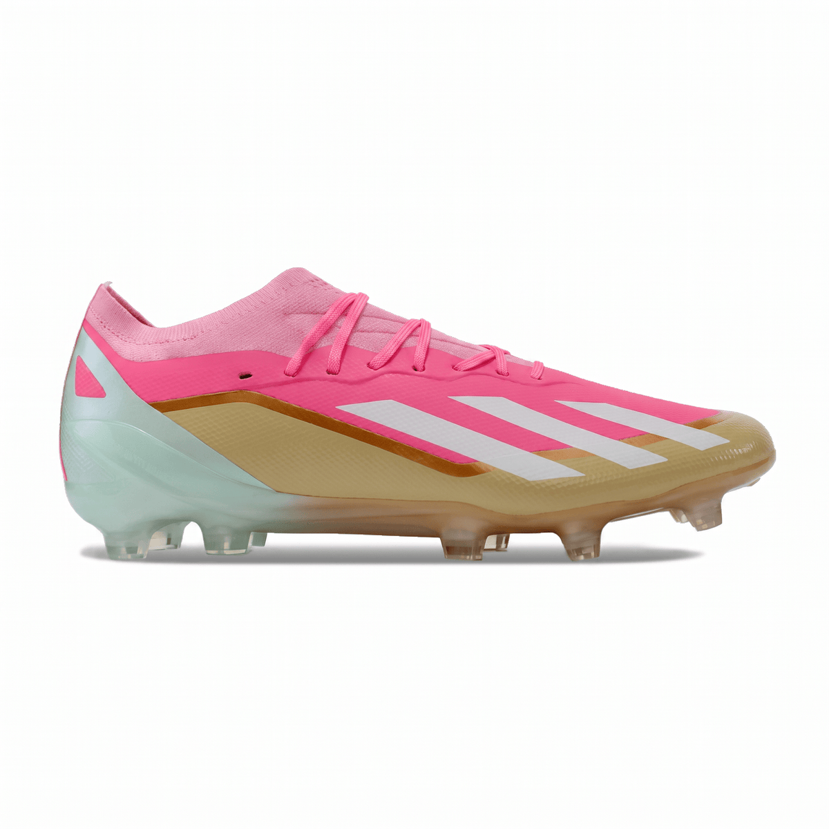 X Crazyfast.1 FG Lucid Pink / Footwear White / Zero Metallic