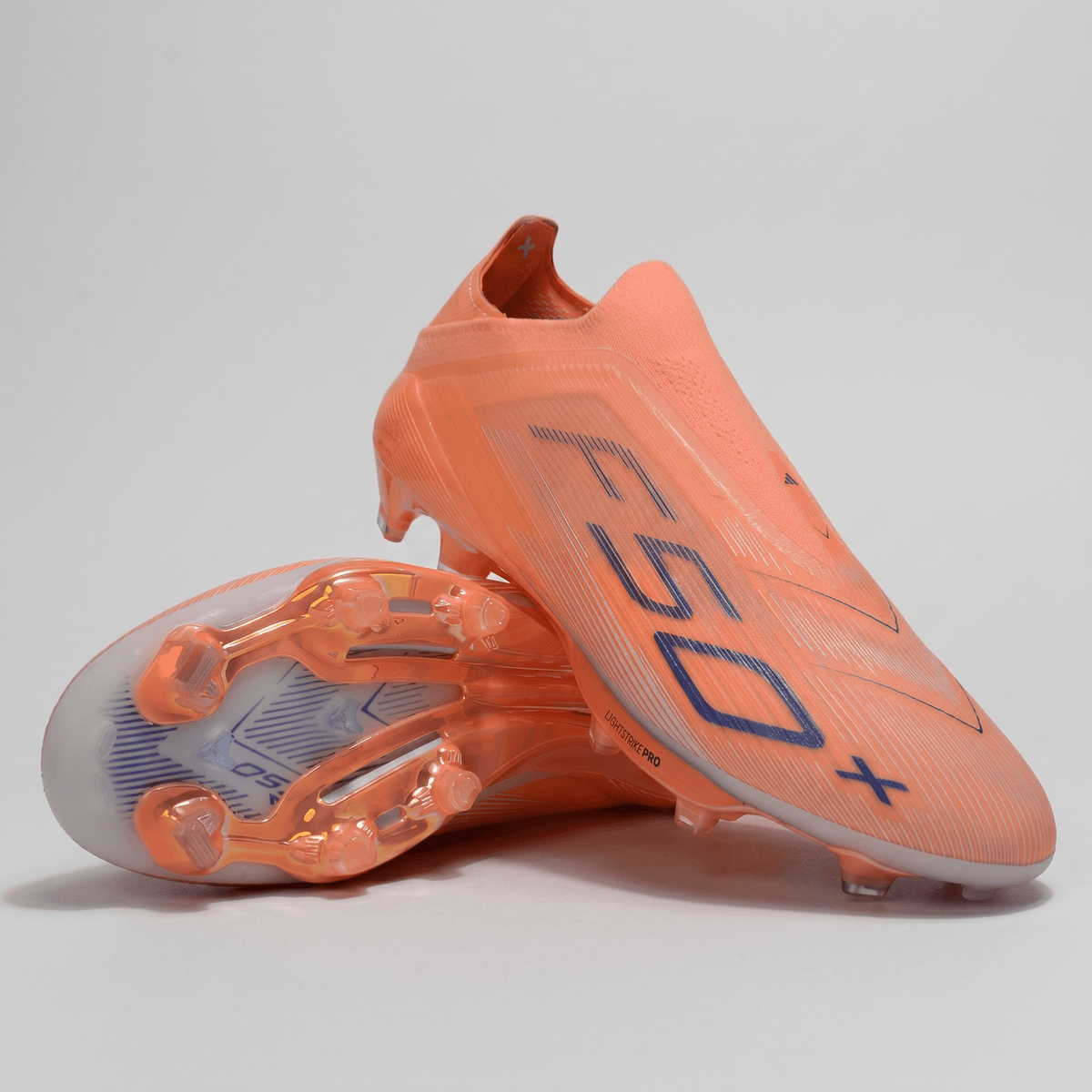 F50 LL Laceless Beam Orange / Lucid Blue / Cloud White